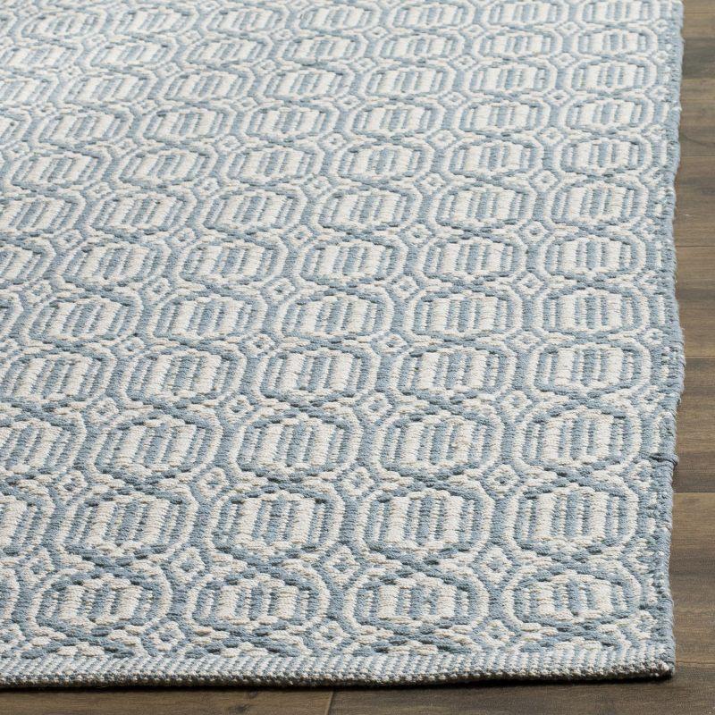 Montauk MTK333 Hand Woven Indoor Accent Rug - Ivory/Blue - 3'x5' - Safavieh.