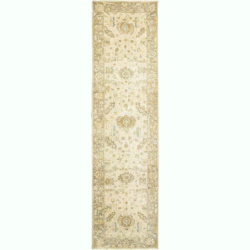 Oriental Weavers Palace 10307 Beige/ Grey Indoor Area Rug - 2' x 3'