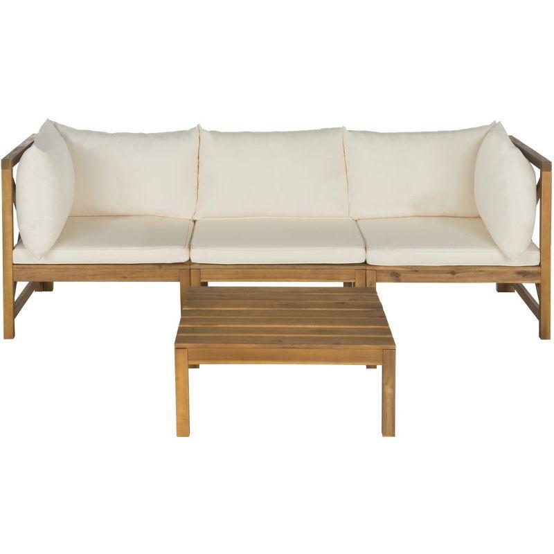 Lynwood Sectional - Indoor/Outdoor - PAT6713 - Natural/Beige - Safavieh