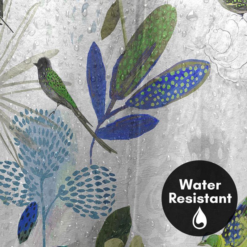 The Twillery Co.® Floral Shower Curtain Where the Passion Flower Grows by PI Creative Art