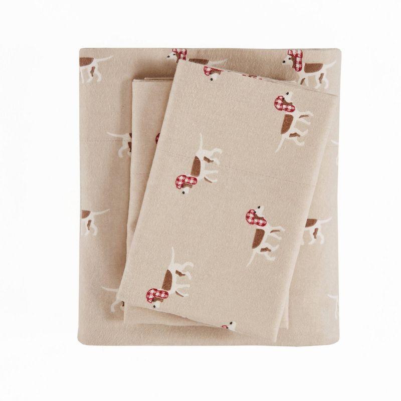 Woolrich 100% Cotton Flannel Sheet Set