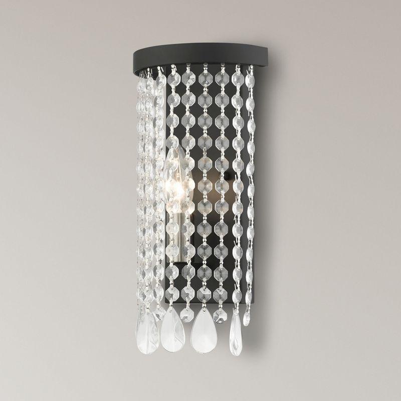 Livex Lighting Elizabeth 1 - Light Wall Light in  Black