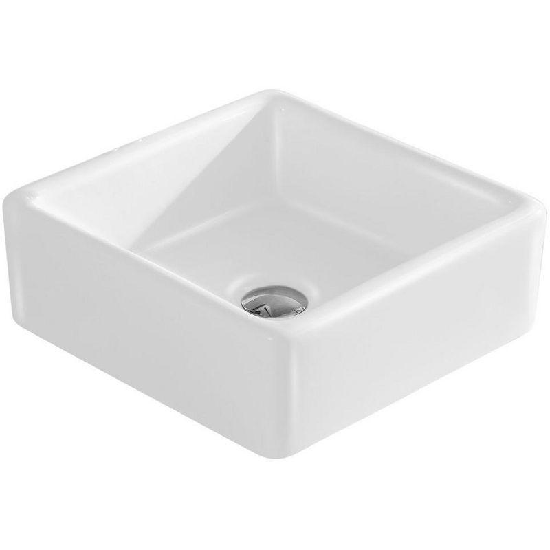 Fine Fixtures Square Vessel Sink Vitreous China