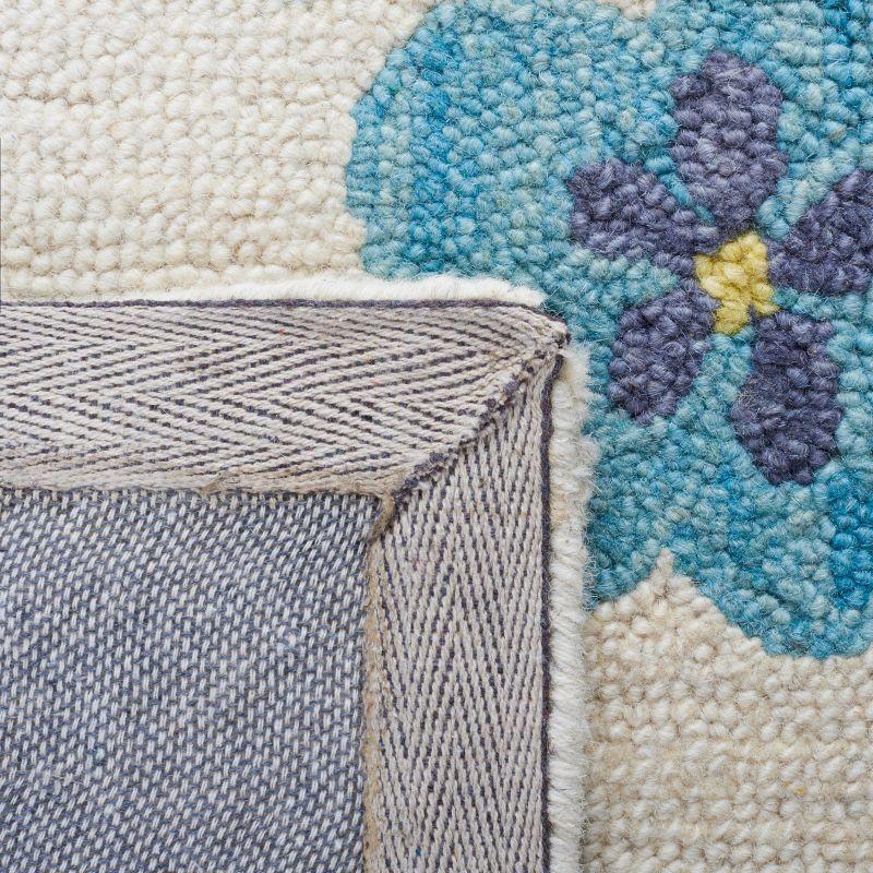 Jardin JAR151 Hand Tufted Area Rug - Ivory/Pink - 5'x8' - Safavieh