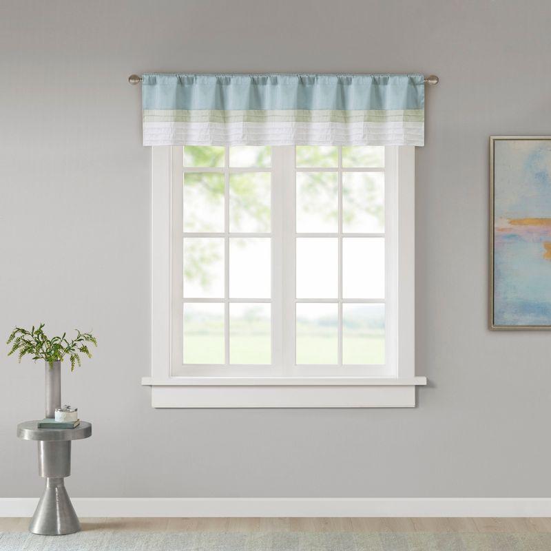 Amherst Polyoni Pintuck Window Valance