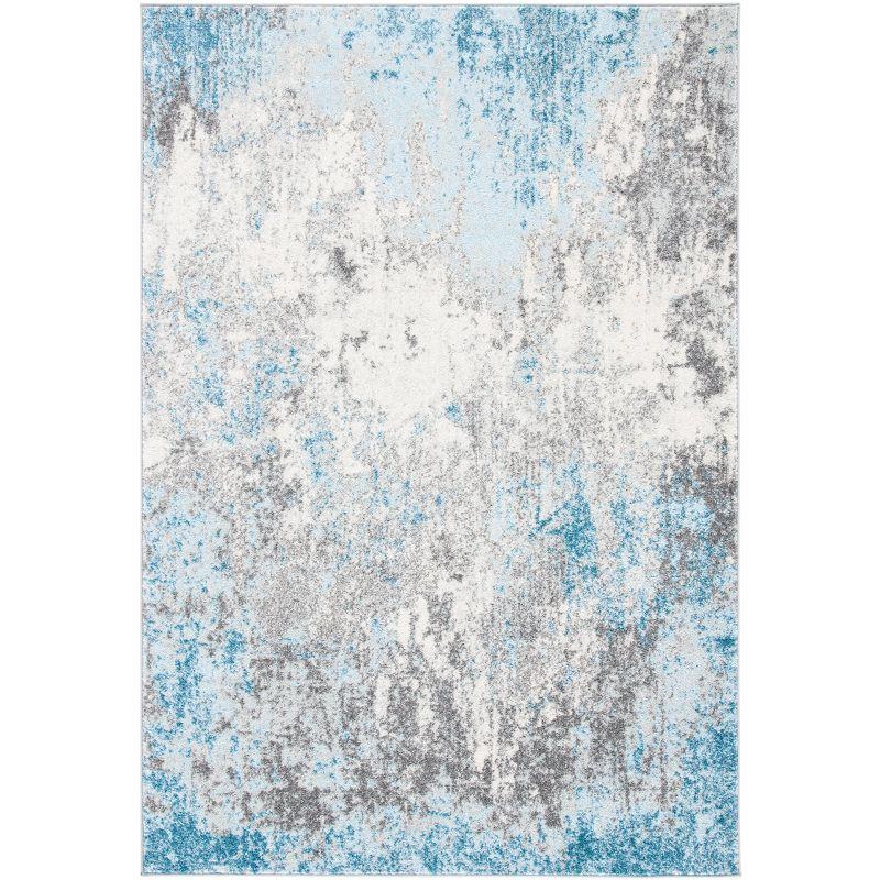 Tulum TUL207 Power Loomed Accent Rug - Grey/Blue - 2'x5' - Safavieh.