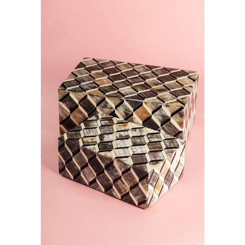 Leela Decorative Boxes, Set of 2