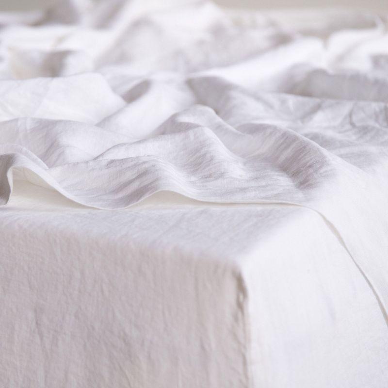 100% French Linen Sheet Set
