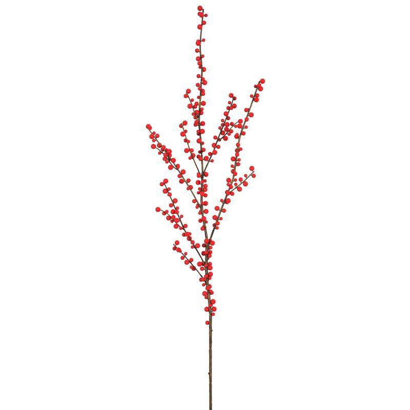 Festive Outdoor 43" Christmas Berry Tabletop Centerpiece