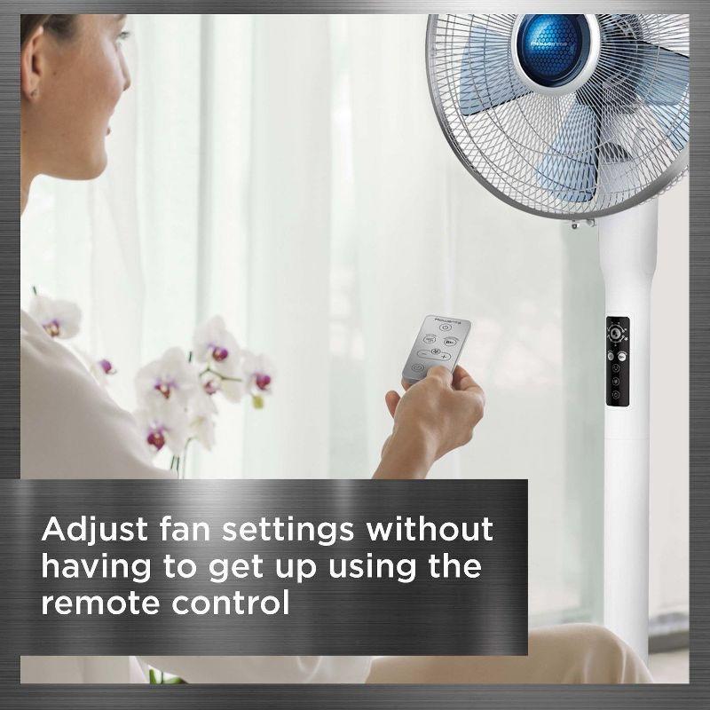 Rowenta Turbo Silence Extreme+ Stand Fan, White