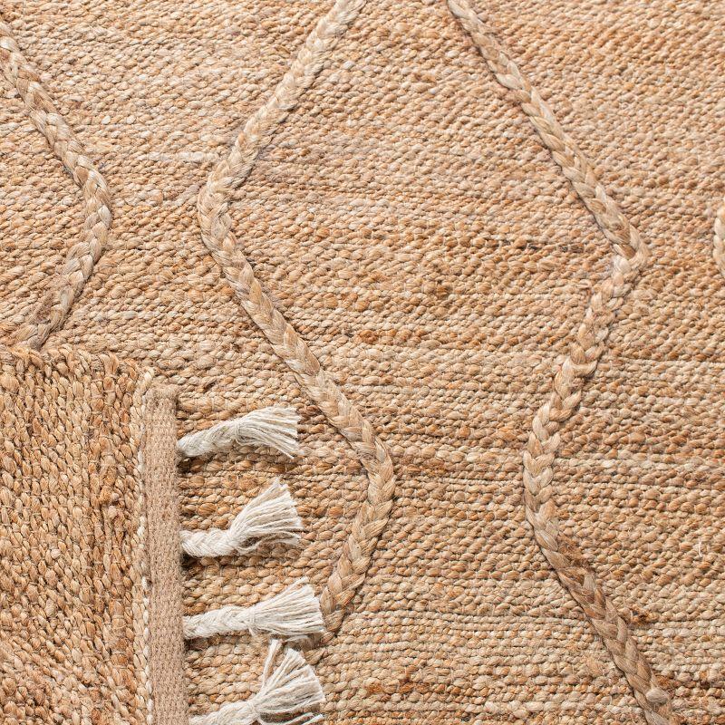 Eco-Friendly Hand-Knotted Sisal & Jute 6' x 9' Area Rug