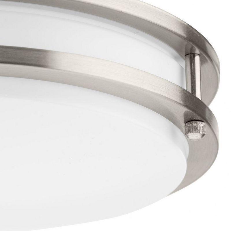 Progress Lighting Abide 1 - Light Flush Mount in  Brushed Nickel