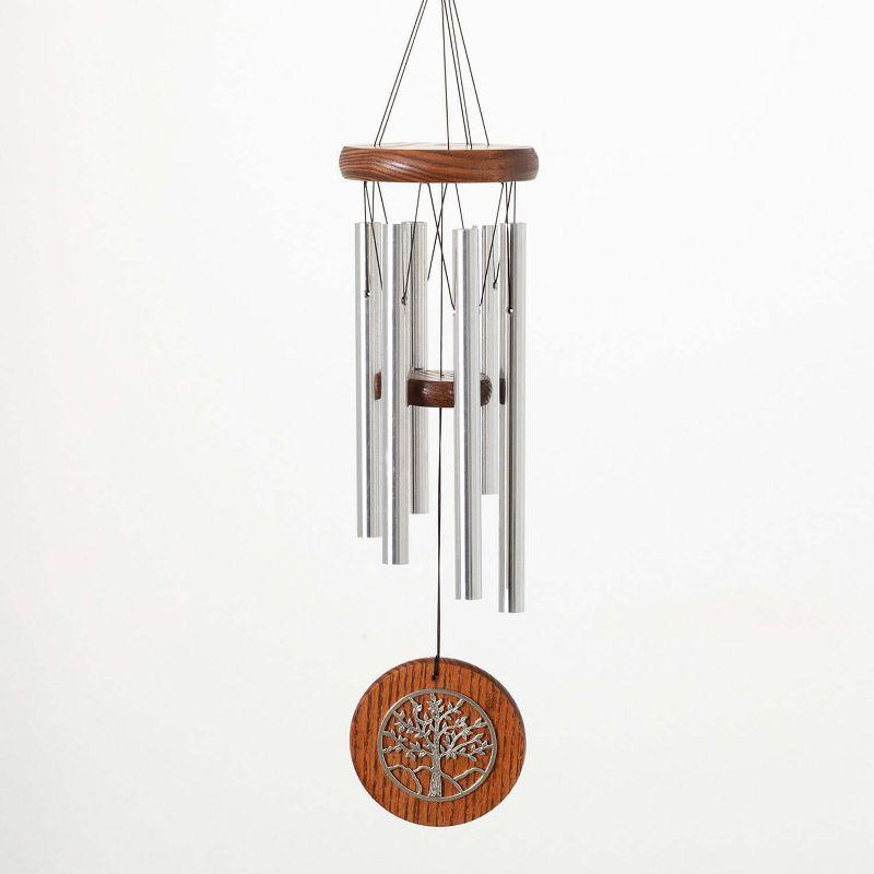 Metal Plants & Flowers Wind Chime