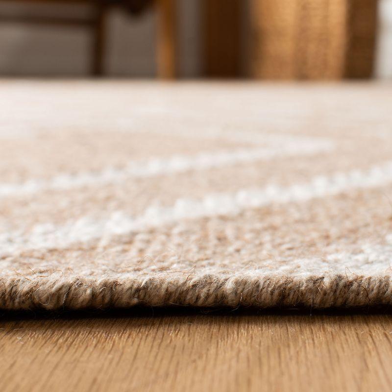 Whittlesey Hand Woven 80% Viscose, 20% Wool Geometric Rug