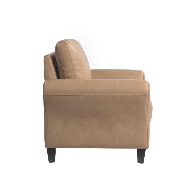 Lifestyle Solutions Willow Chair Light Brown Vegan Leather