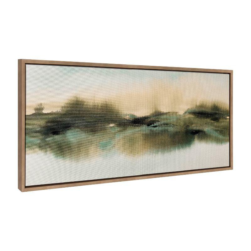 Sylvie Tranquil Meadows Framed Canvas by Amy Lighthall - Kate & Laurel All Things Decor