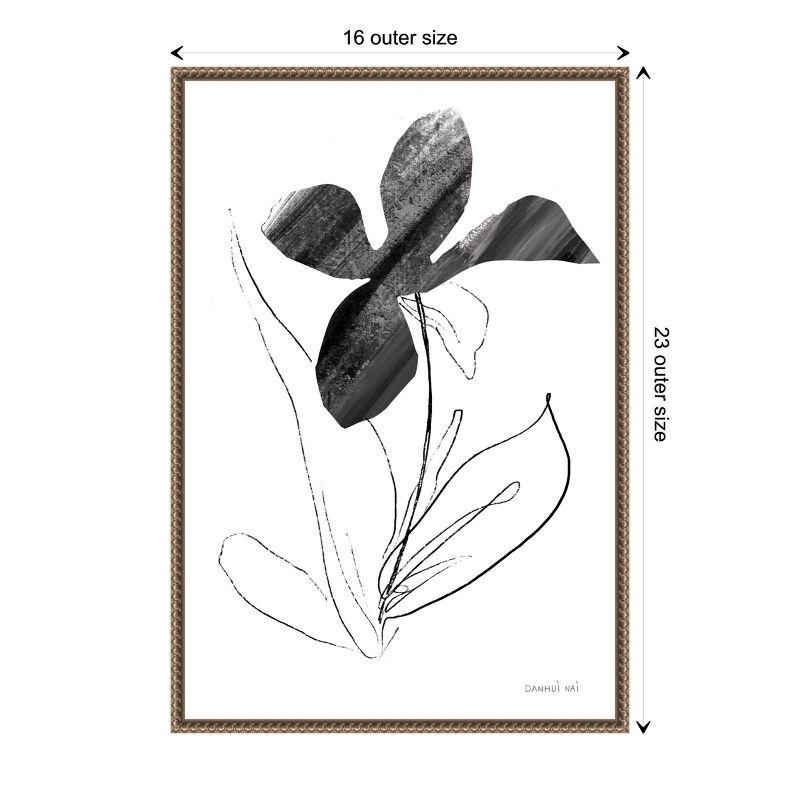 Amanti Art Paradise Plants II by Danhui Nai Canvas Wall Art Print Framed 16 x 23-in.