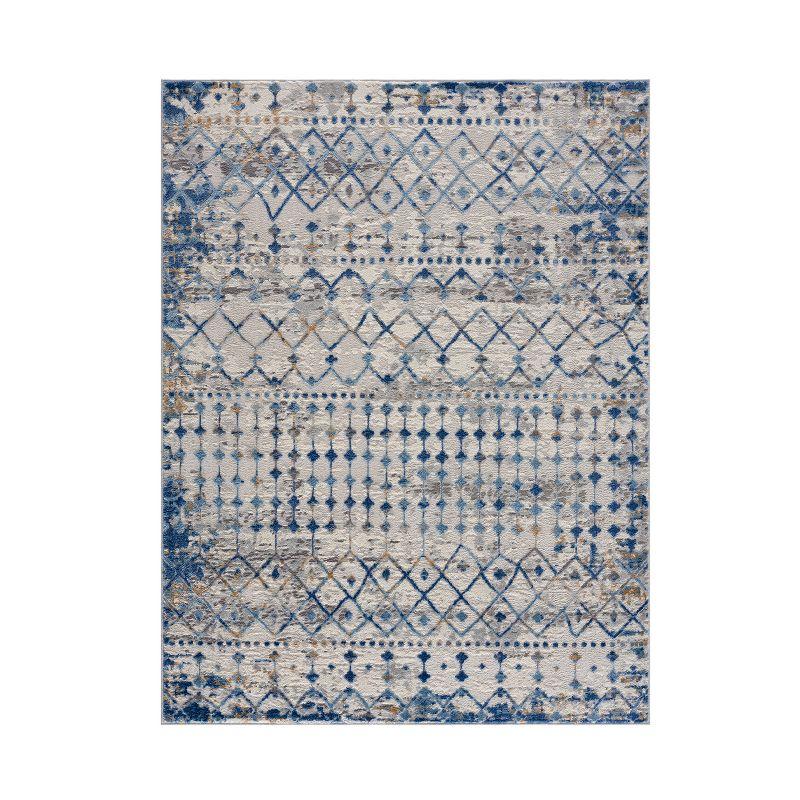 Madison Park Hannah Moroccan Global Woven Area Rug