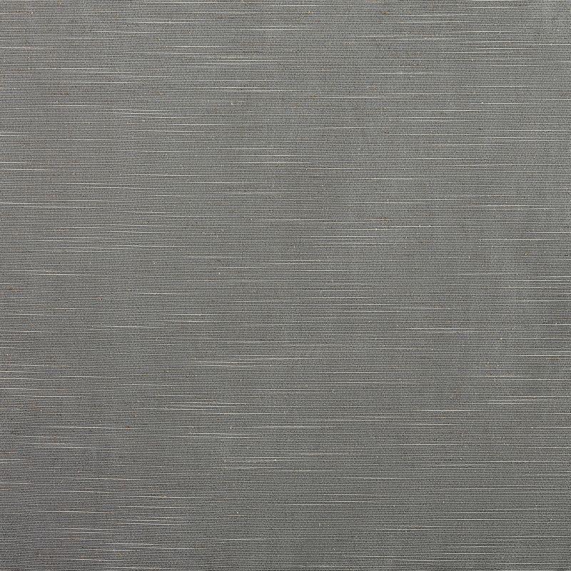 50"x63" Archaeo Total Blackout Textured Linen Blend Grommet Top Curtain Panel Gray