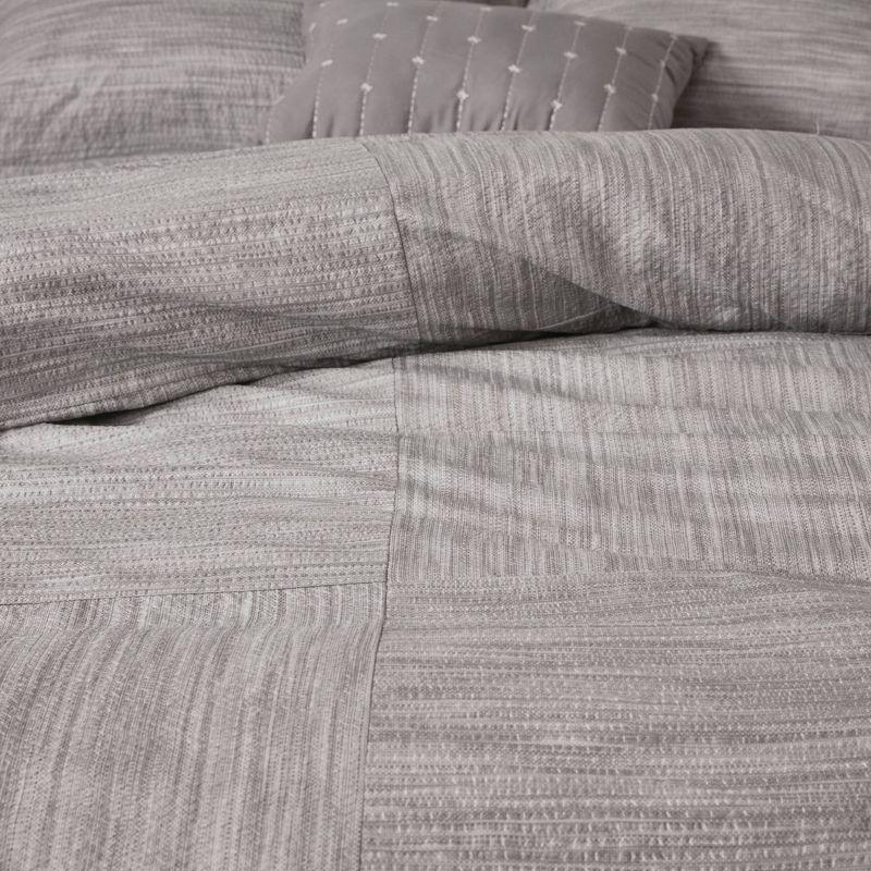 Madison Park Walter 7 Piece Printed Weave Seersucker Comforter Set
