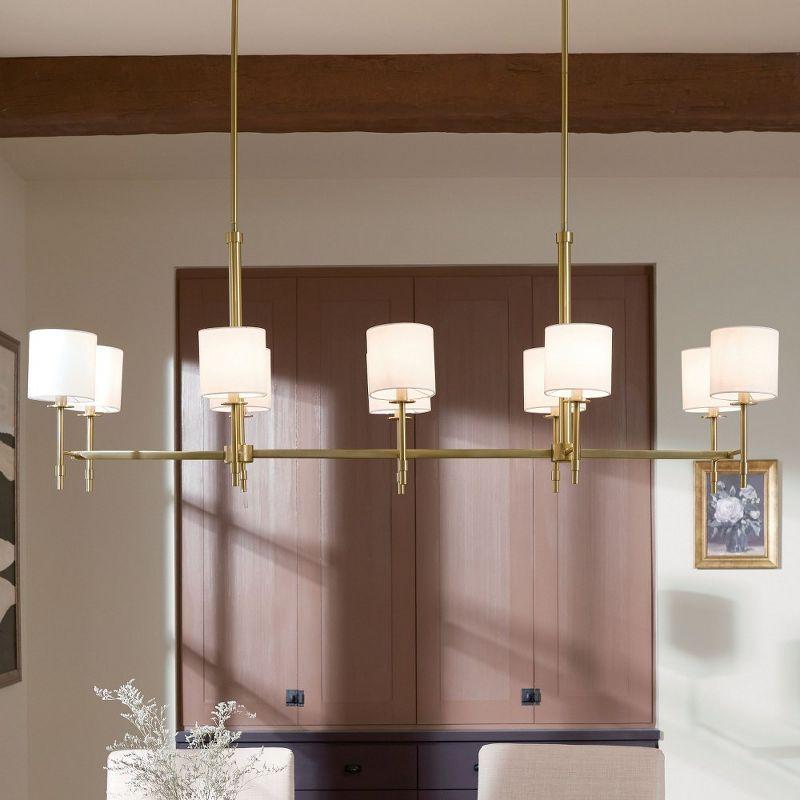 Kichler Lighting Ali 10 - Light Chandelier in  Brushed Natural Brass