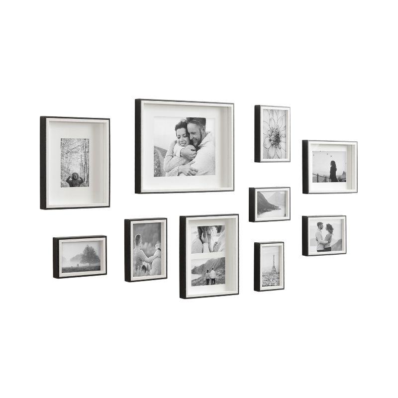 Kate & Laurel All Things Decor (Set of 10) Gibson Wall Photo Frames