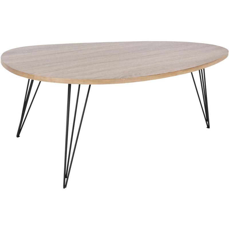 Wynton Retro Mid Century Wood Coffee Table  - Safavieh