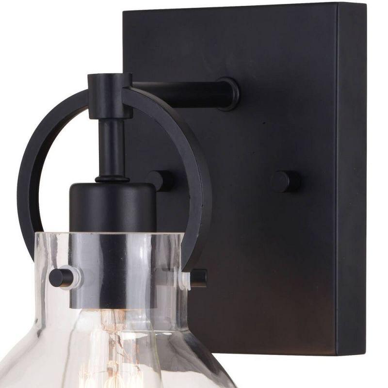 Vaxcel Ogden 1 - Light Vanity in  Matte Black