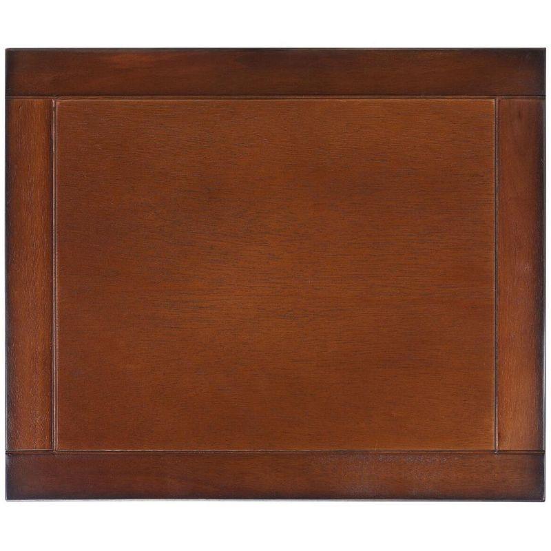 Abel Nightstand with Storage Drawers - Brown - Safavieh.