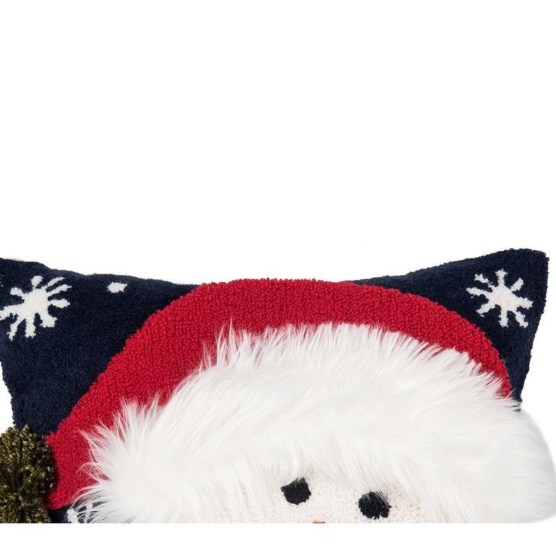 Happy Snowman Pillow