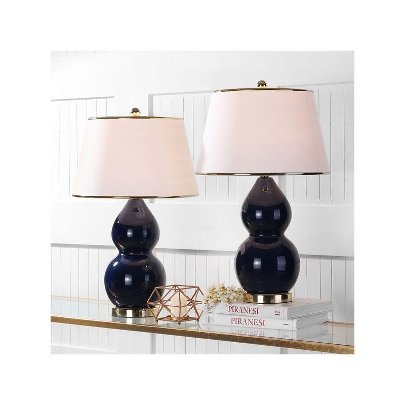 Everly Quinn Ceramic Table Lamp (Set of 2)