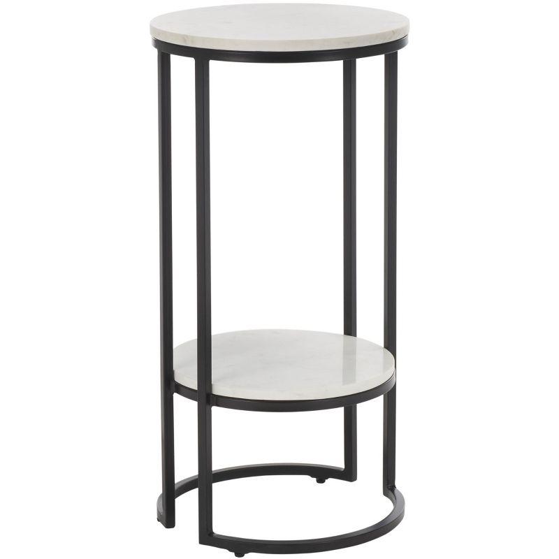 Gunther 1 Shelf Round Accent Table - Safavieh