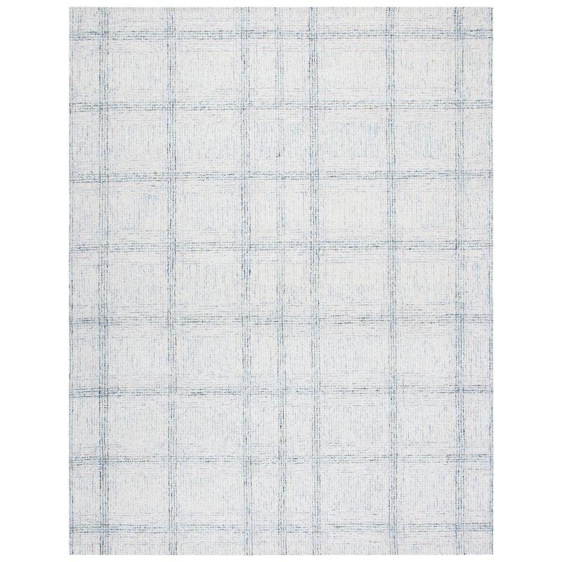 Abstract ABT657 Handmade Indoor Area Rug - Ivory/Gold - 8'x10' - Safavieh