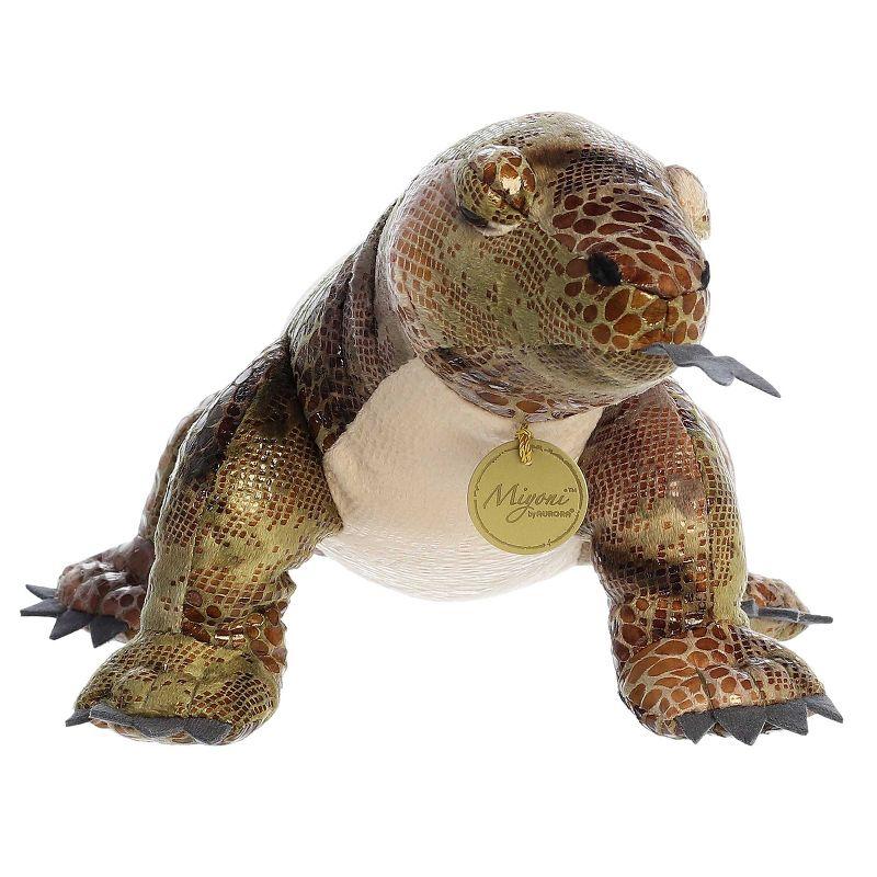 Aurora Large Komodo Dragon Miyoni Adorable Stuffed Animal Brown 20.5"