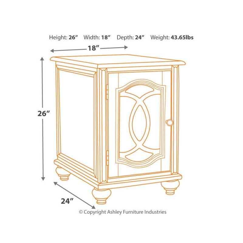 End Table with Storage