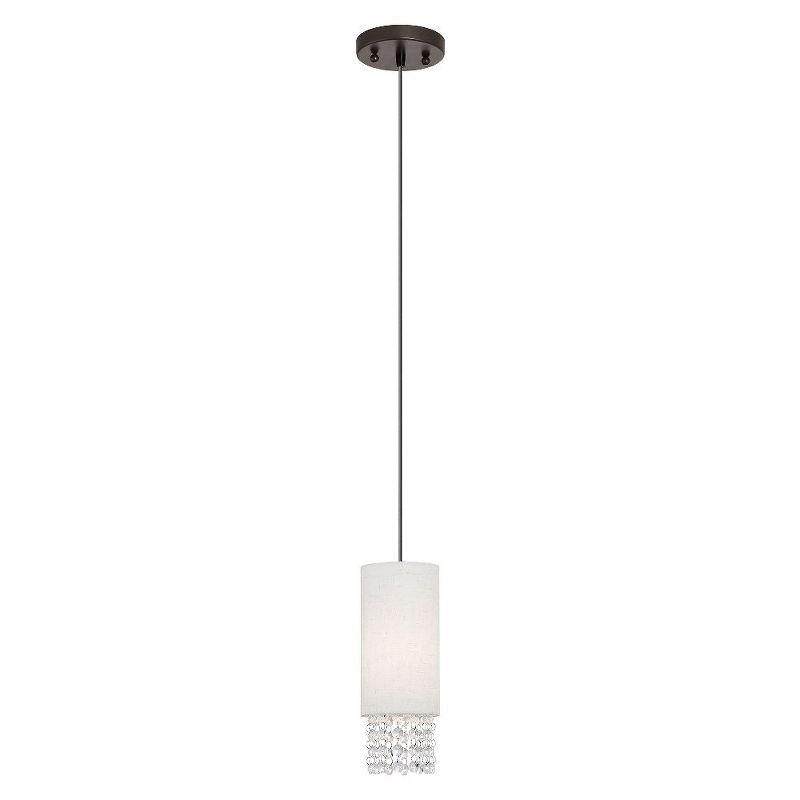 Livex Lighting Carlisle 1 - Light Pendant in  English Bronze