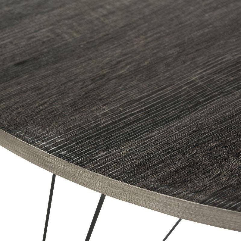 Marino Dining Table - Dark Grey - Safavieh