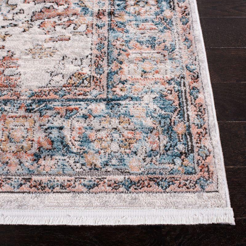 Shivan SHV797 Power Loomed Area Rug - Grey/Blue - 8'9"x11'9" - Safavieh.