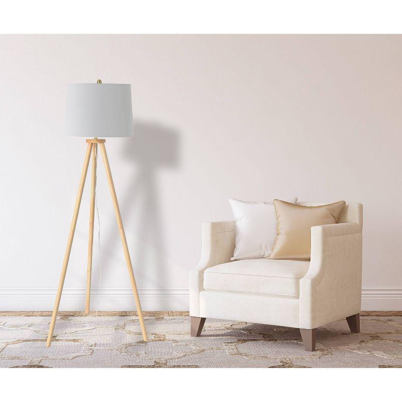 George Oliver Jaycon 63'' Tripod Floor Lamp