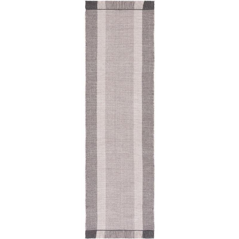 Montauk MTK301 Hand Woven Indoor Runner Rug - Ivory/Grey - 2'3"x10' - Safavieh