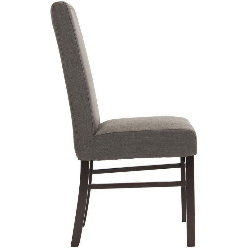 Classic 20" H Side Chair (Set of 2) - HUD8205 - Charcoal - Safavieh Couture