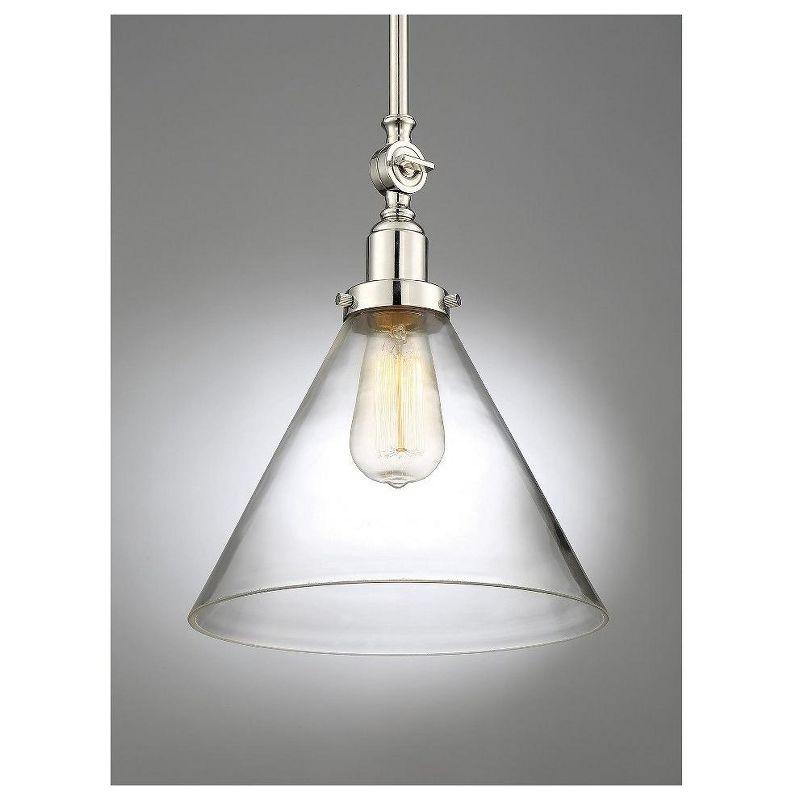 Savoy House Drake 1 - Light Pendant in  Polished Nickel