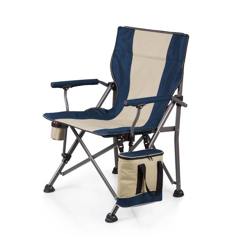 Oniva 2pc Outlander Portable Camping Chair with Cooler - Navy Blue