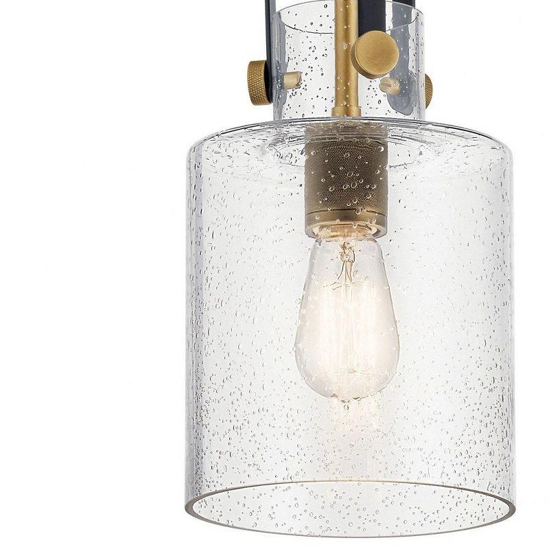 Kitner™ 7" 1 Light Pendant Natural Brass