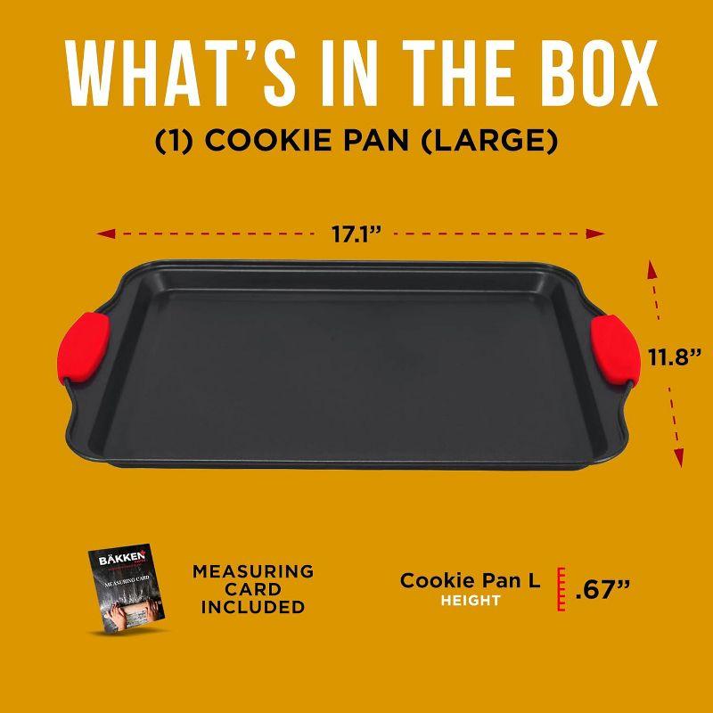 Bakken- Swiss Nonstick Cookie Sheet Pan Carbon Steel Oven Tray