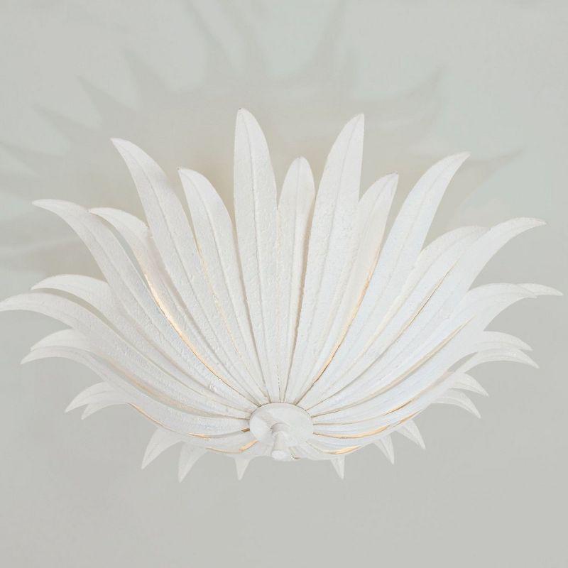 Capital Lighting Eden 3 - Light Semi-Flush Mount in  Textured White