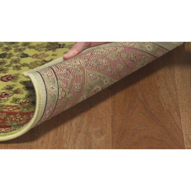 Lyndhurst LNH214 Power Loomed Area Rug - Ivory/Rust - 5'3"x7'6" - Safavieh.