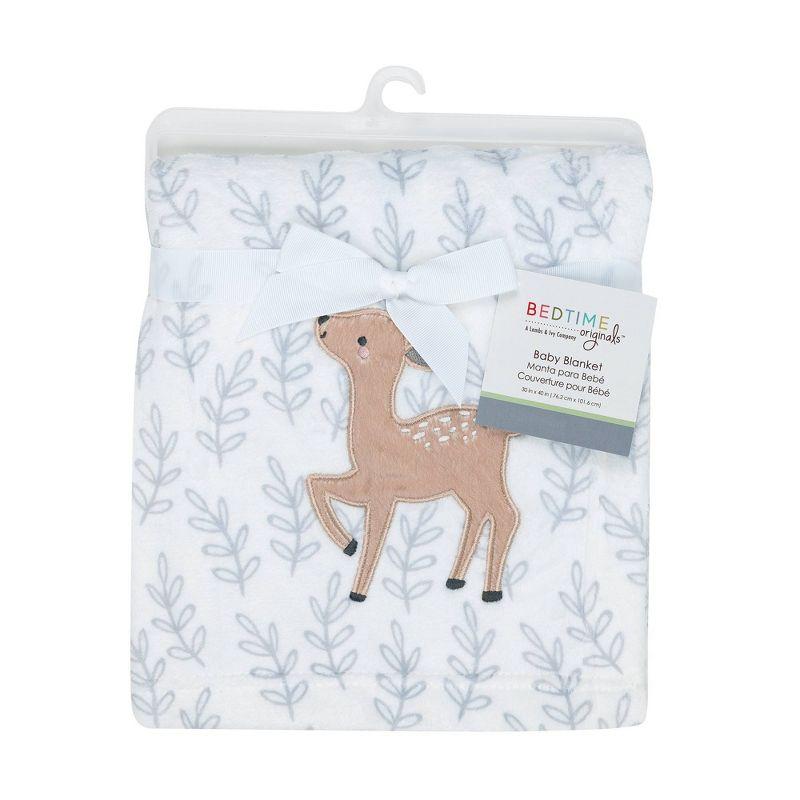 Bedtime Originals Deer Park 100% Soft Polyester Stroller Blanket