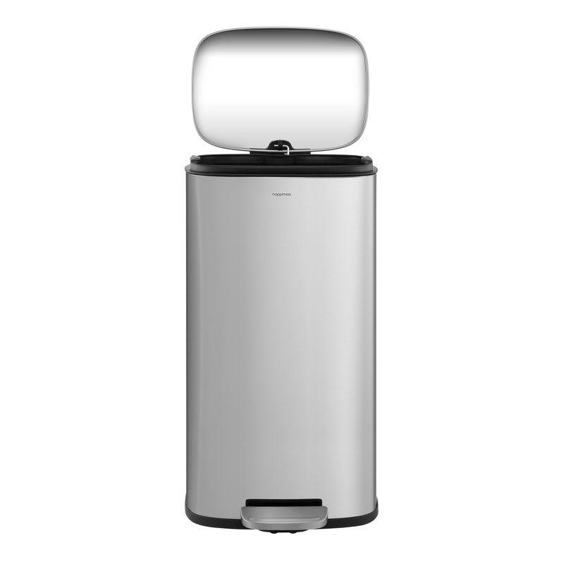 happimess Curtis 8-Gallon Step-Open Trash Can