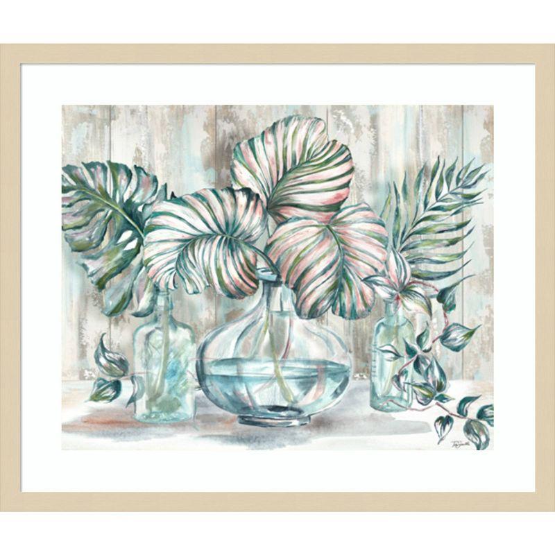 Amanti Art Island Tropics Still Life by Tre Sorelle Studios Wood Framed Wall Art Print